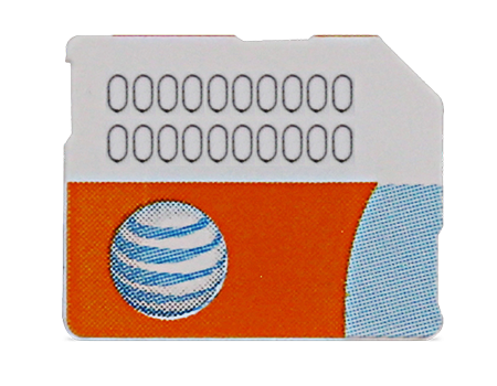 AT&T-SIM Card - Samsung Galaxy S6 Series-Black
